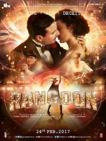  Rangoon 2017 Hindi Movie Download DVDRip x264 700MB ESubs