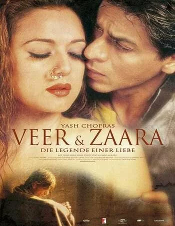 Veer-Zaara 2004 Full Hindi 700MB BluRay 720p ESubs HEVC