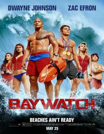 Baywatch 2017 Hindi Dubbed Movie Download HD 300MB 480p