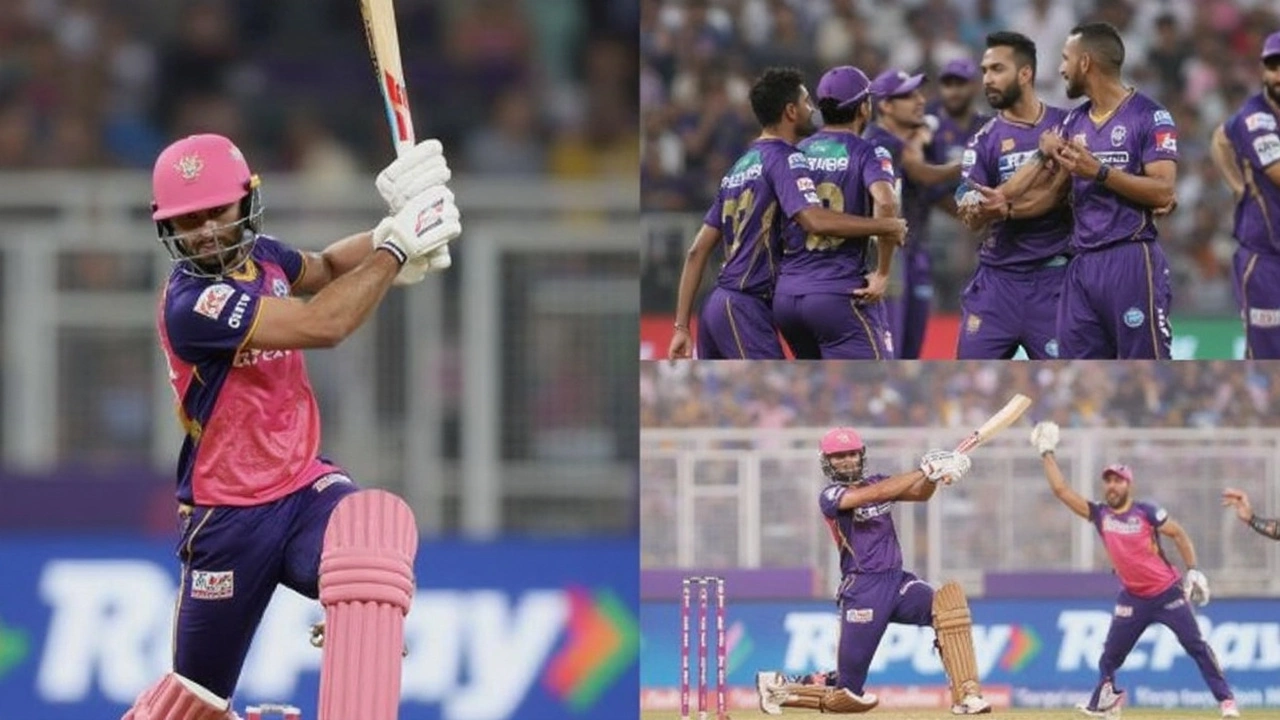 KKR Hold Nerve to Pip RR by One Run as Russell, Rinku Lift Playoff Hopes in IPL 2025 Thriller