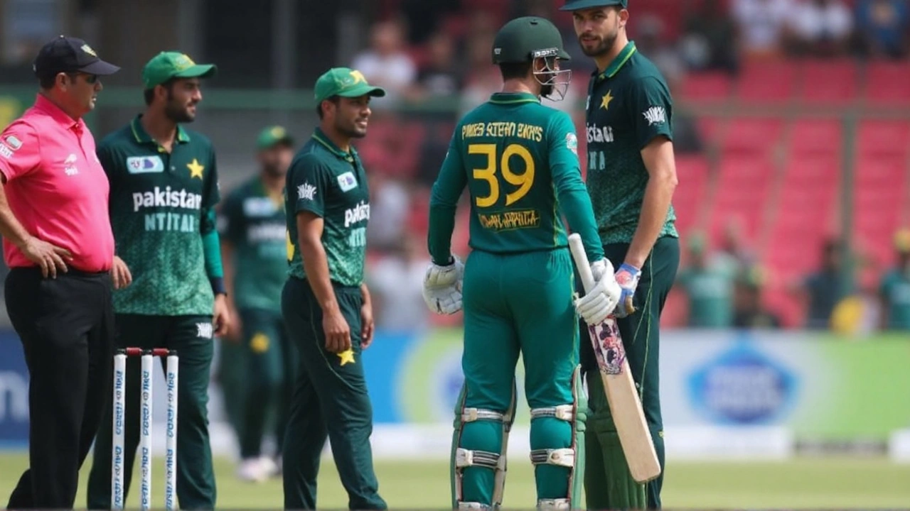 Shaheen Afridi Fined for On-Field Clash with Matthew Breetzke in Tri-Nation Series